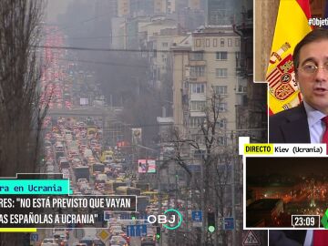 Albares descarta el envío de tropas españolas a Ucrania