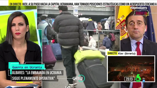 ¿Cuál es el peor escenario que se baraja en Ucrania? El ministro Albares responde en El Objetivo ¿Cuál es el peor escenario que se baraja en Ucrania? El ministro Albares responde en El Objetivo