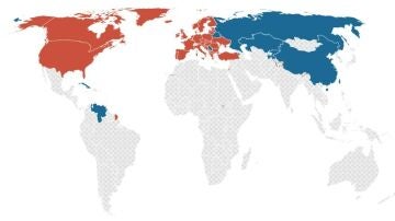 ¿Qué países apoyan a Rusia y cuáles a Ucrania? Consulta el mapa