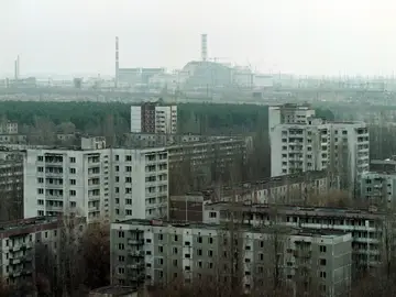 Imagen de la zona de exclusión de Chernóbil.