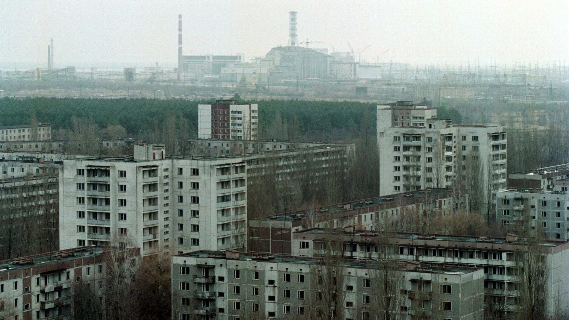 Imagen de la zona de exclusión de Chernóbil.