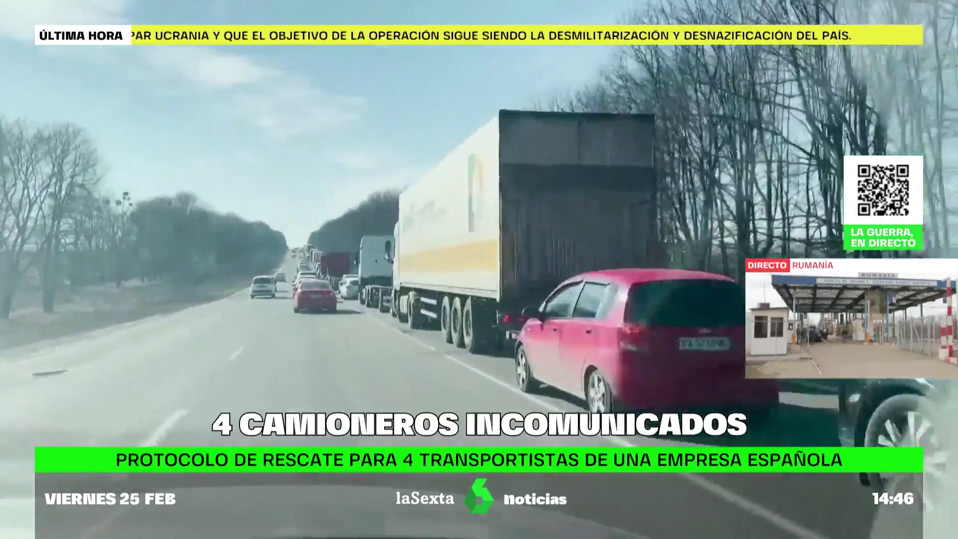 camioneros incomunicados