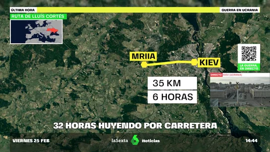 La odisea de Lluís Cortés, seleccionador femenino de Ucrania, para salir del país rumbo a Polonia La odisea de Lluís Cortés, seleccionador femenino de Ucrania, para salir del país rumbo a Polonia