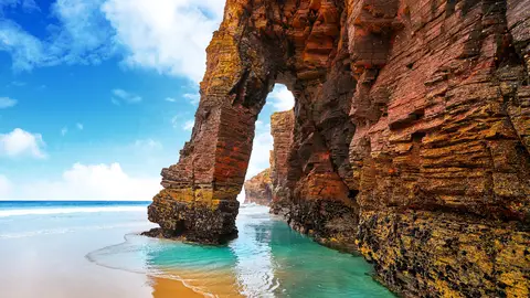 Playa de las Catedrales de Ribadeo (Lugo)