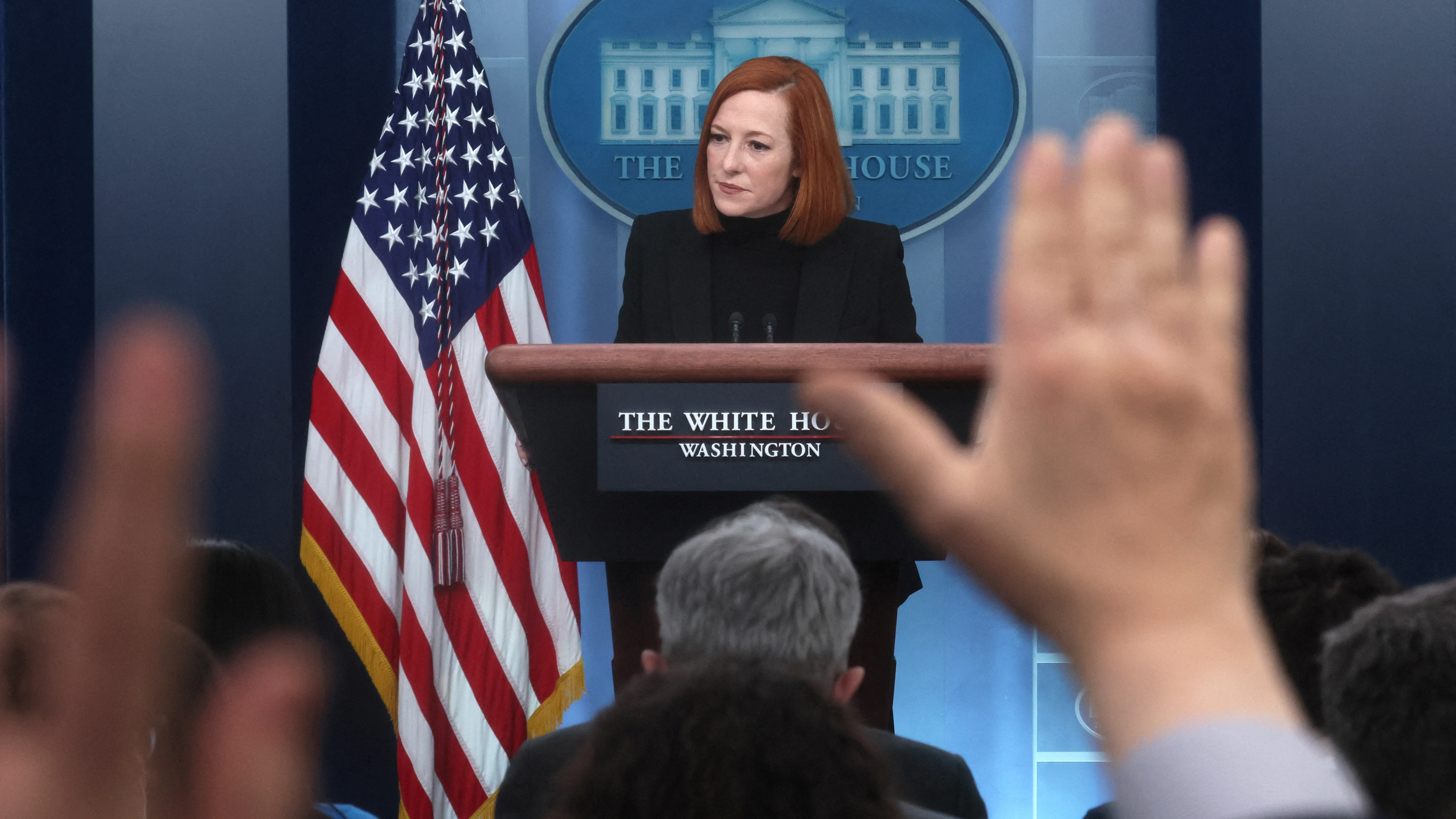 La portavoz de la Casa Blanca, Jen Psaki