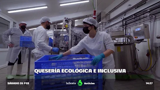 Quesos que saben a mucho más que a queso: la fábrica navarra que suma producción ecológica e inclusión social Quesos que saben a mucho más que a queso: la fábrica navarra que suma producción ecológica e inclusión social
