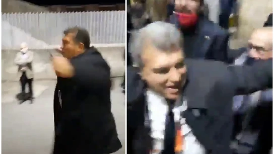 Joan Laporta, desatado Joan Laporta, desatado