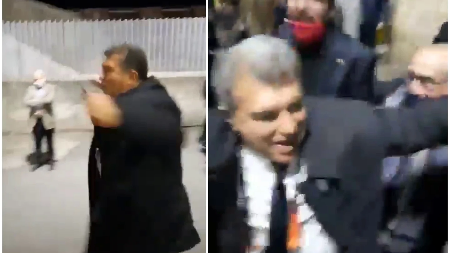 Joan Laporta, desatado Joan Laporta, desatado