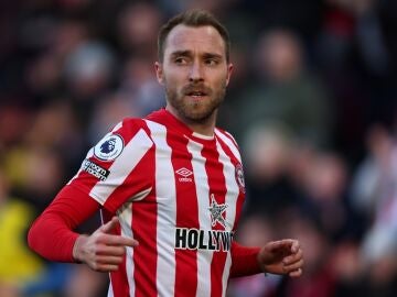 Eriksen, con el Brentford