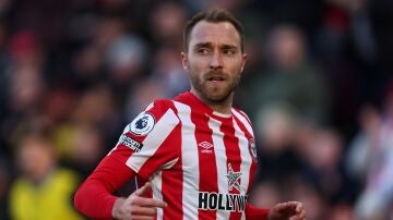 Eriksen, con el Brentford