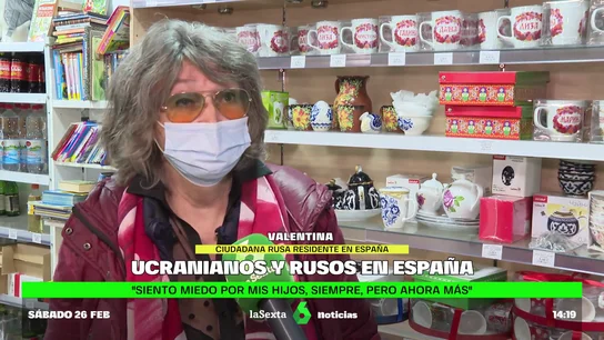 "Tengo miedo por mis hijos": así viven rusos y ucranianos en España la invasión a Ucrania "Tengo miedo por mis hijos": así viven rusos y ucranianos en España la invasión a Ucrania