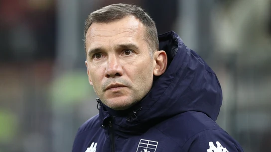 Shevchenko, en un partido Shevchenko, en un partido