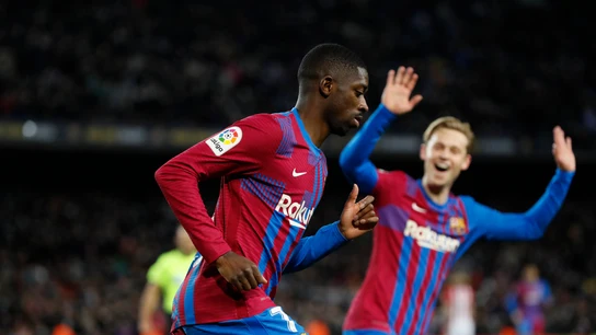 Dembélé, con De Jong Dembélé, con De Jong