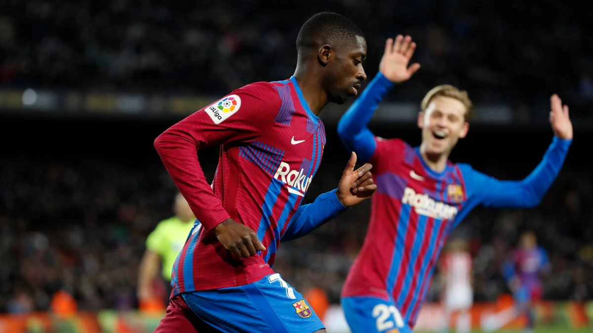 Dembélé, con De Jong