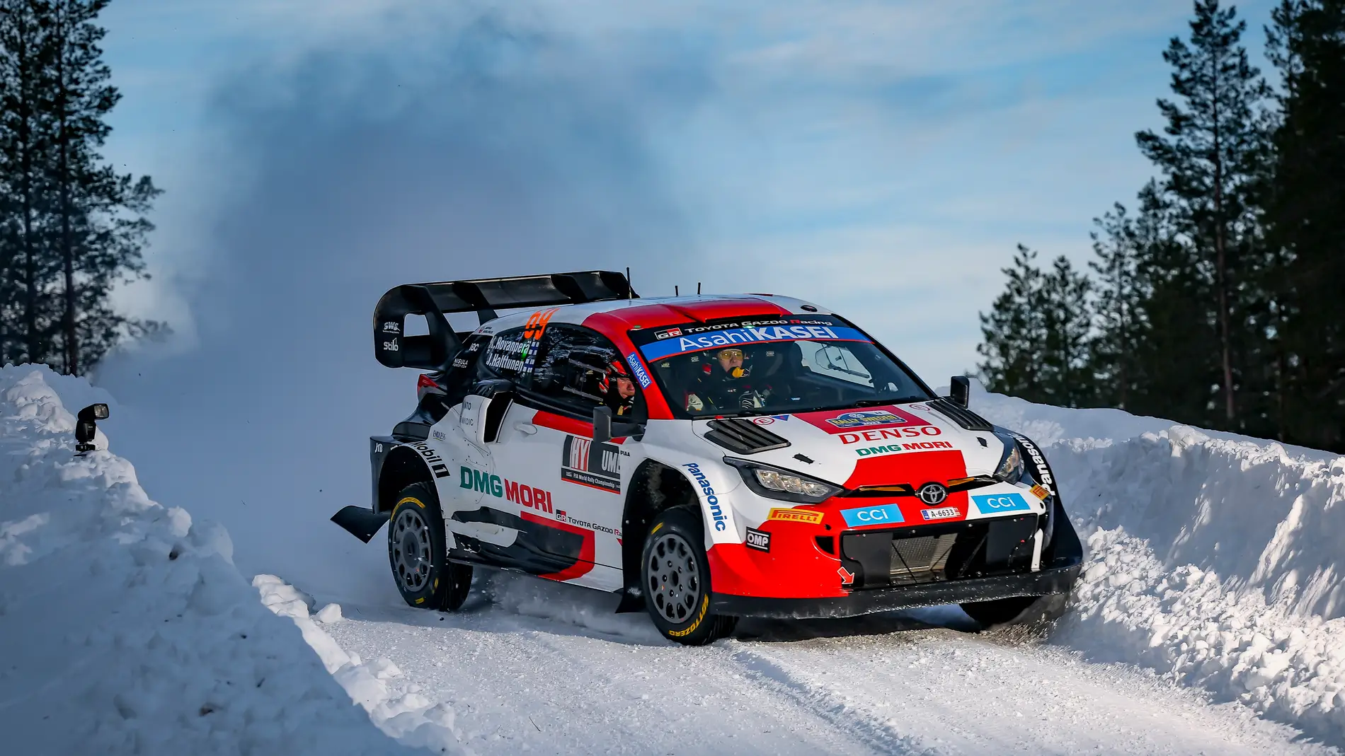 Tercer triunfo de Kalle Rovanperä en el WRC