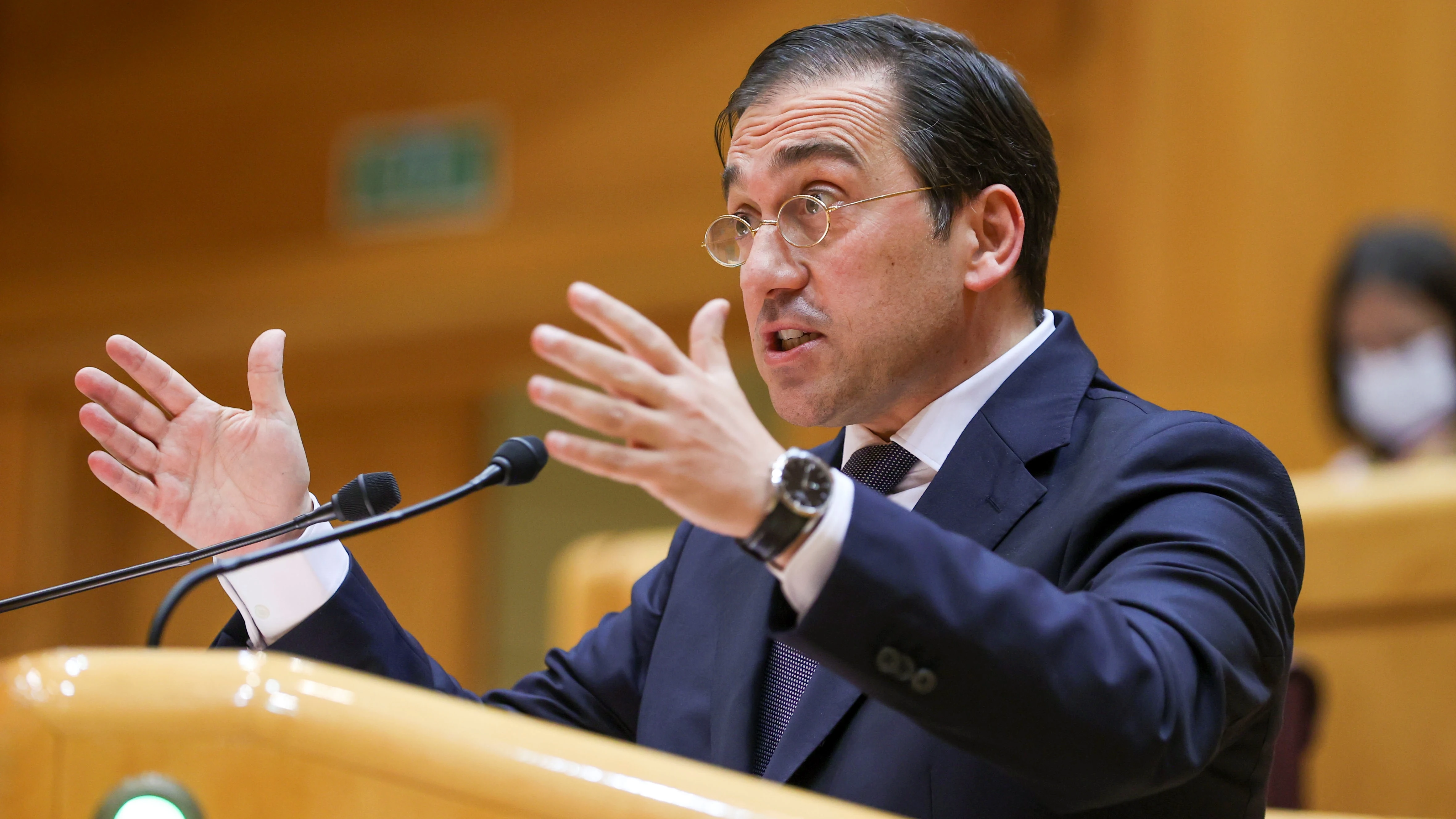 El ministro de Asuntos Exteriores, José Manuel Albares
