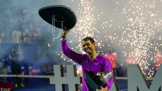 Rafa Nadal, campeón en Acapulco Rafa Nadal, campeón en Acapulco