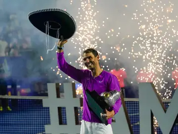Rafa Nadal, campeón en Acapulco