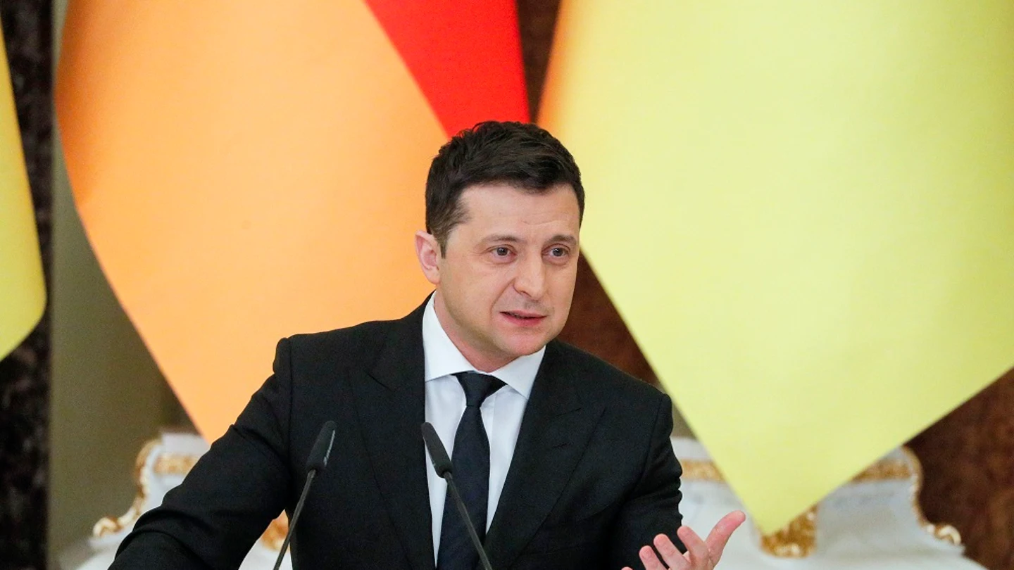 Vladímir Zelenski, presidente de Ucrania Vladímir Zelenski, presidente de Ucrania