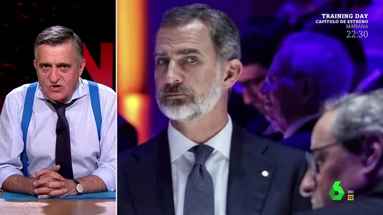 El divertido lapsus de Wyoming en pleno directo al referirse al rey Felipe VI El divertido lapsus de Wyoming en pleno directo al referirse al rey Felipe VI