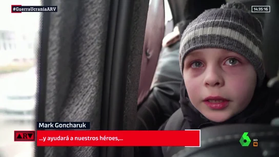 La guerra en los ojos de Mark, recordando a su padre: "Se ha quedado en Kiev ayudando a nuestros héroes" La guerra en los ojos de Mark, recordando a su padre: "Se ha quedado en Kiev ayudando a nuestros héroes"