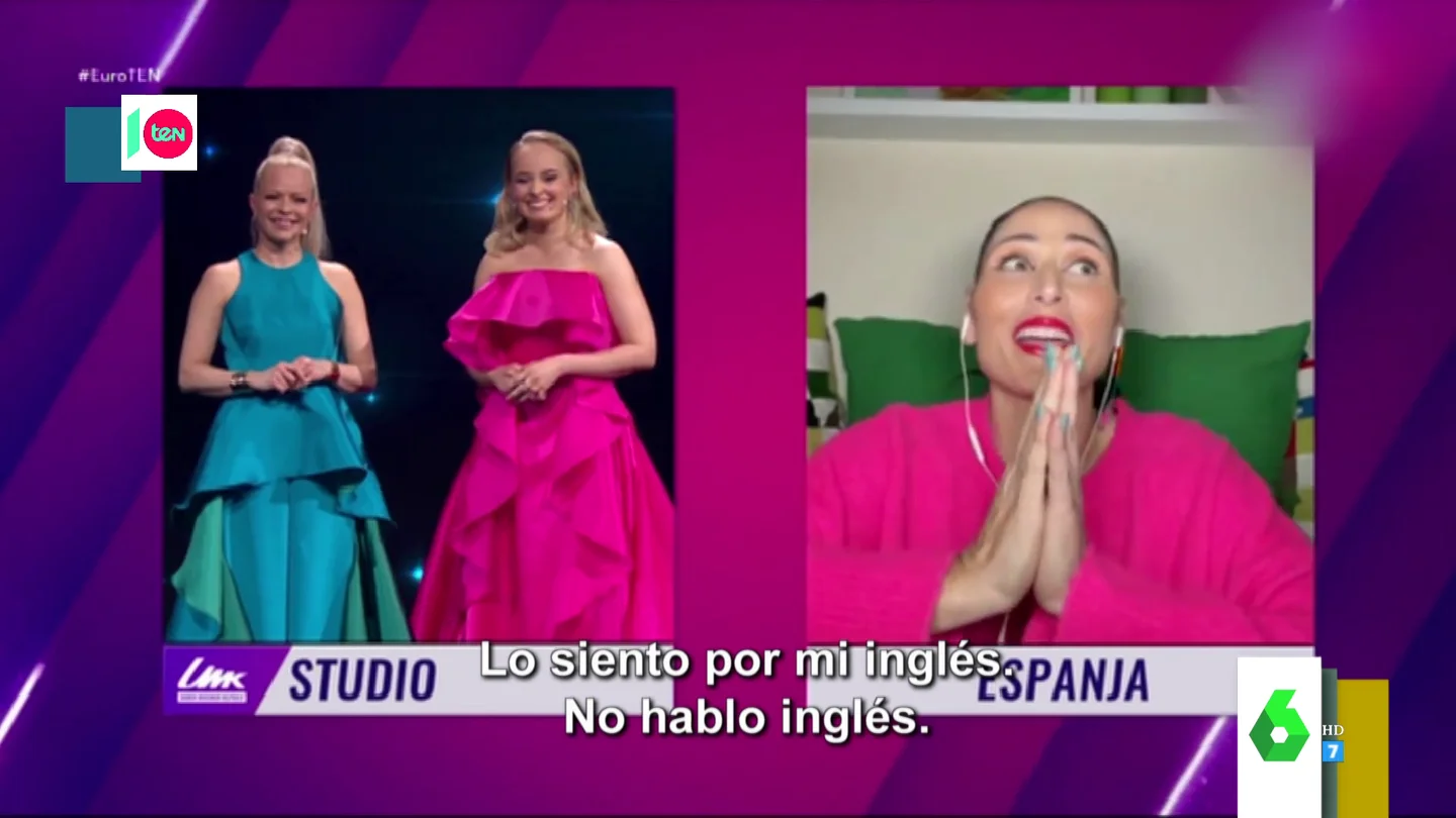 El divertido vídeo de Rosa López hablando en inglés como jurado para elegir al representante de Finlandia en Eurovisión El divertido vídeo de Rosa López hablando en inglés como jurado para elegir al representante de Finlandia en Eurovisión