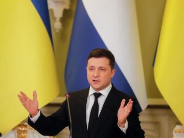 El presidente de Ucrania, Volodímir Zelenski