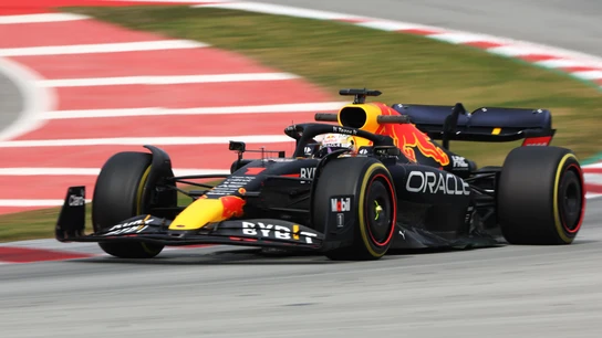 Max Verstappen en los test de Barcelona Max Verstappen en los test de Barcelona