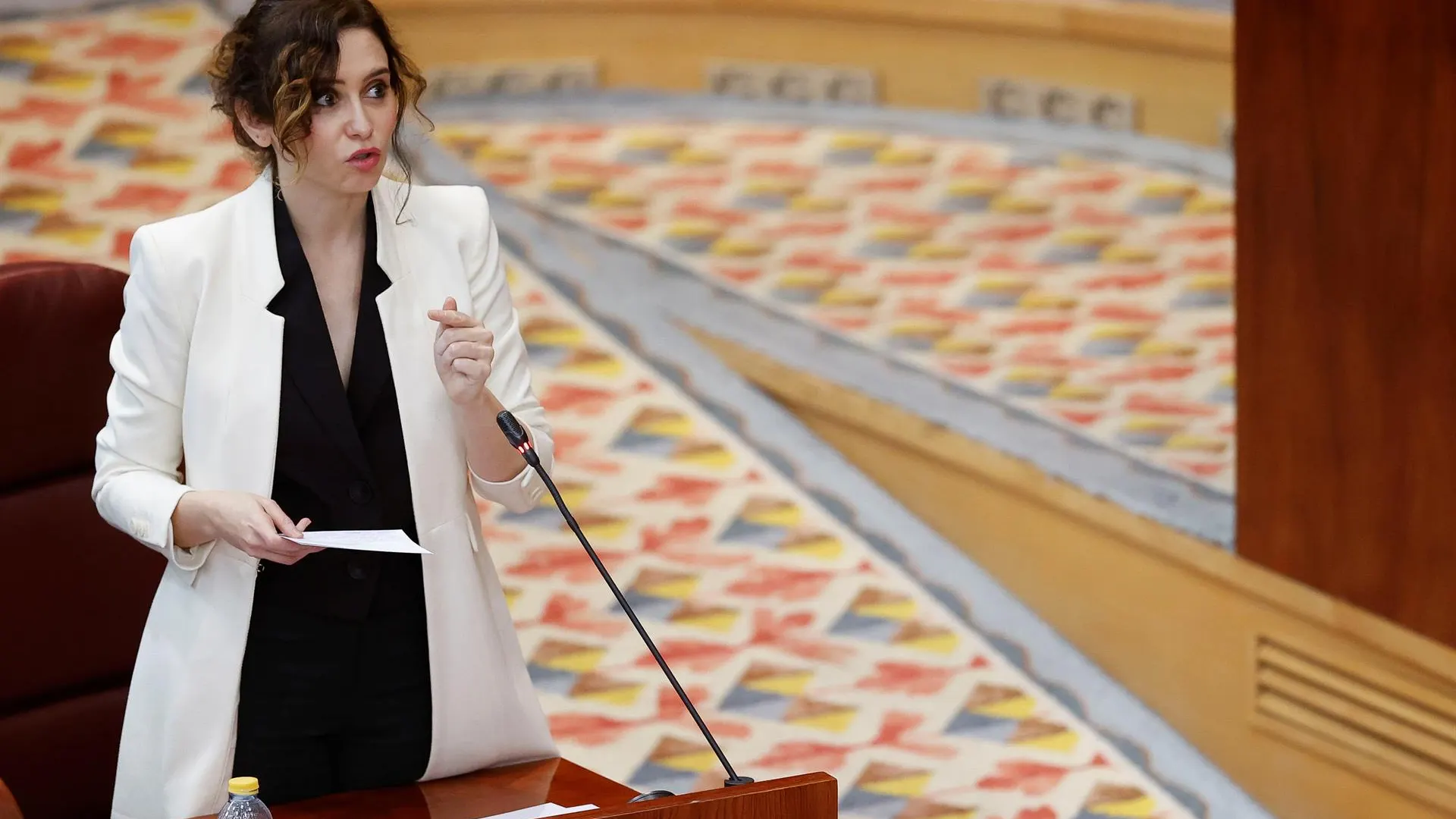 La presidenta de la Comunidad de Madrid, Isabel Díaz Ayuso La presidenta de la Comunidad de Madrid, Isabel Díaz Ayuso