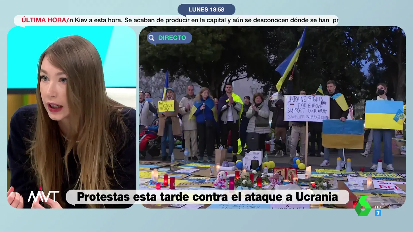 La reflexión de la escritora Margaryta Yakovenko: "Esto no es una guerra de rusos contra ucranianos, es de Putin contra Ucrania" La reflexión de la escritora Margaryta Yakovenko: "Esto no es una guerra de rusos contra ucranianos, es de Putin contra Ucrania"
