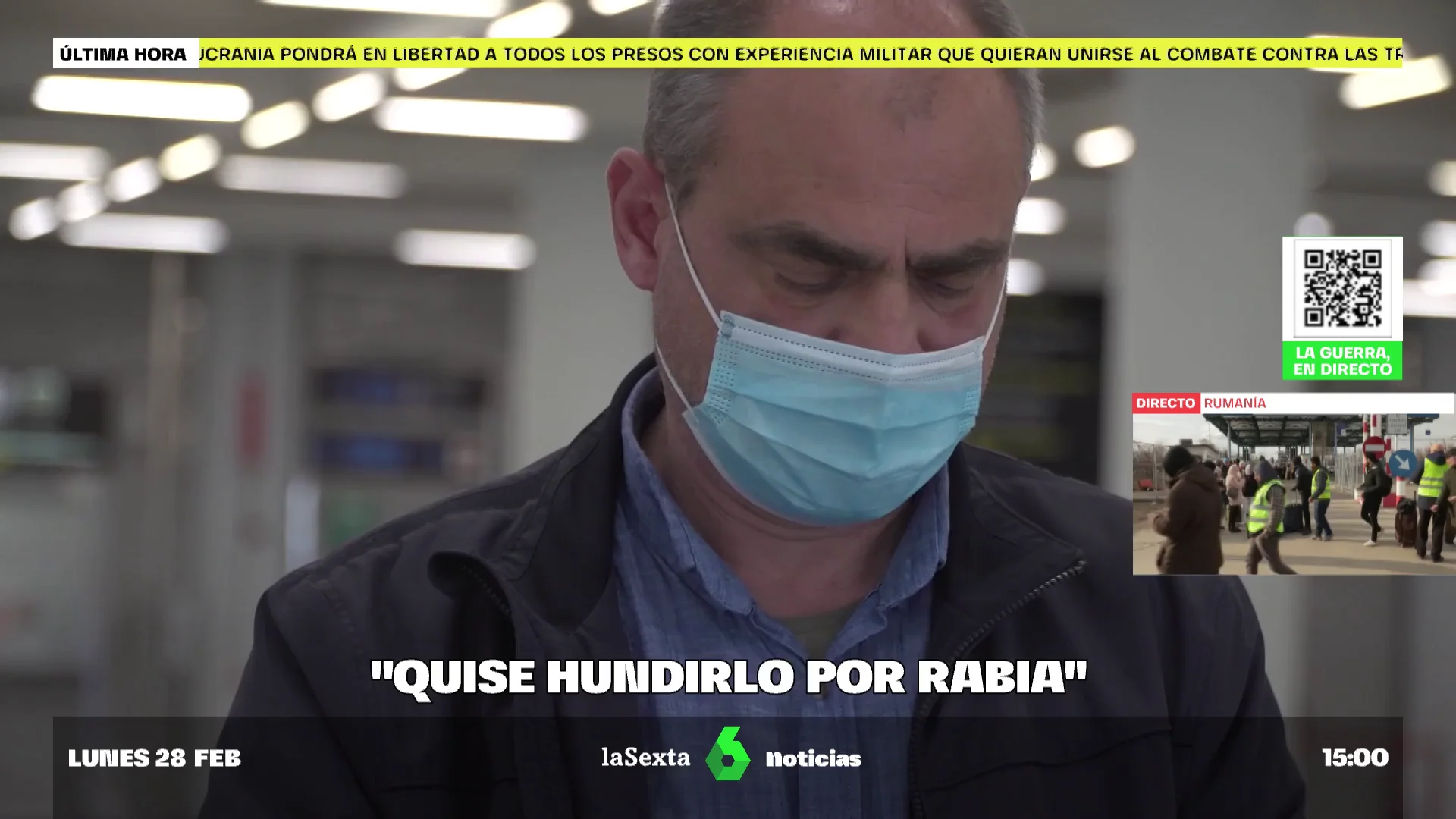 Habla el marinero ucraniano que intentó hundir el yate de su jefe rus