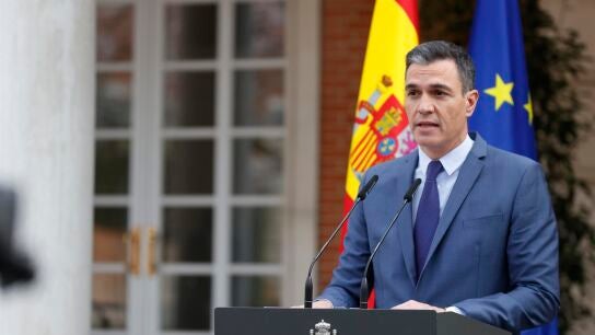 El presidente del Gobierno, Pedro S&aacute;nchez