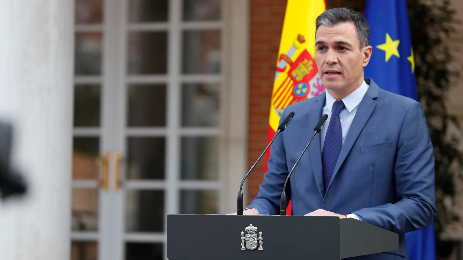 El presidente del Gobierno, Pedro Sánchez