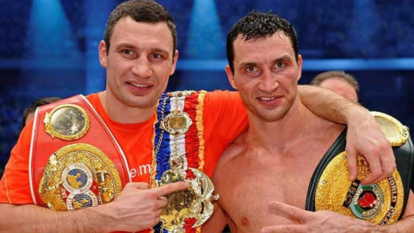 Vitaly y Wladimir Klitschko Vitaly y Wladimir Klitschko