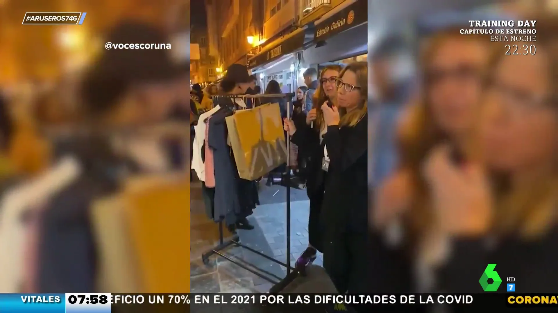 Disfraz de dependientas de Zara