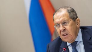 El ministro de Exteriores ruso, Serguei Lavrov.