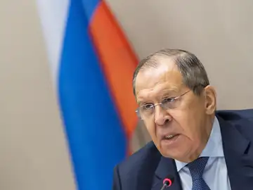 El ministro de Exteriores ruso, Serguei Lavrov.