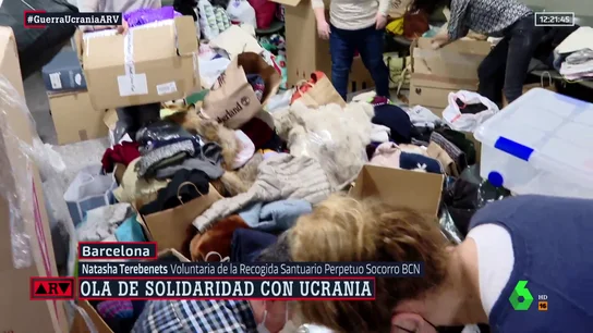 Ola de solidaridad con Ucrania Ola de solidaridad con Ucrania