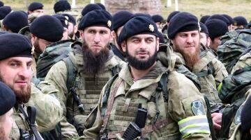 Soldados chechenos