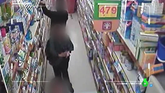 Robo en un supermercado Robo en un supermercado