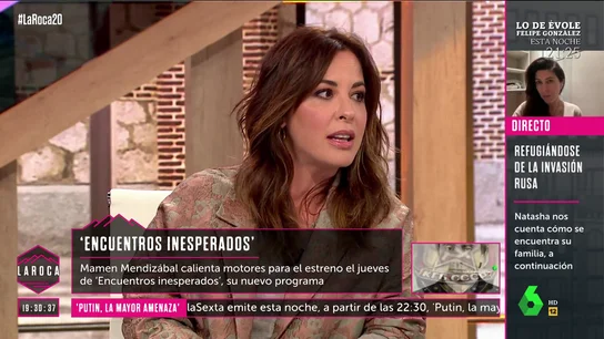 Mamen Mendizábal en La Roca Mamen Mendizábal en La Roca