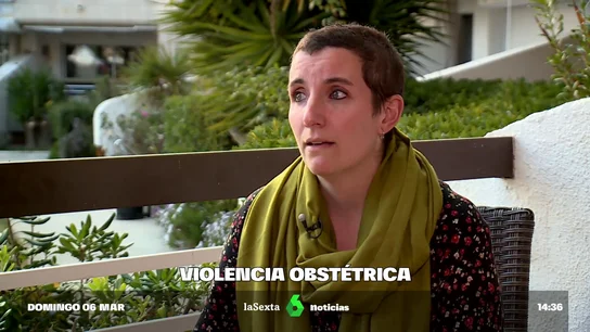 Claudia, quien denuncia que sufrió violencia obstétrica Claudia, quien denuncia que sufrió violencia obstétrica