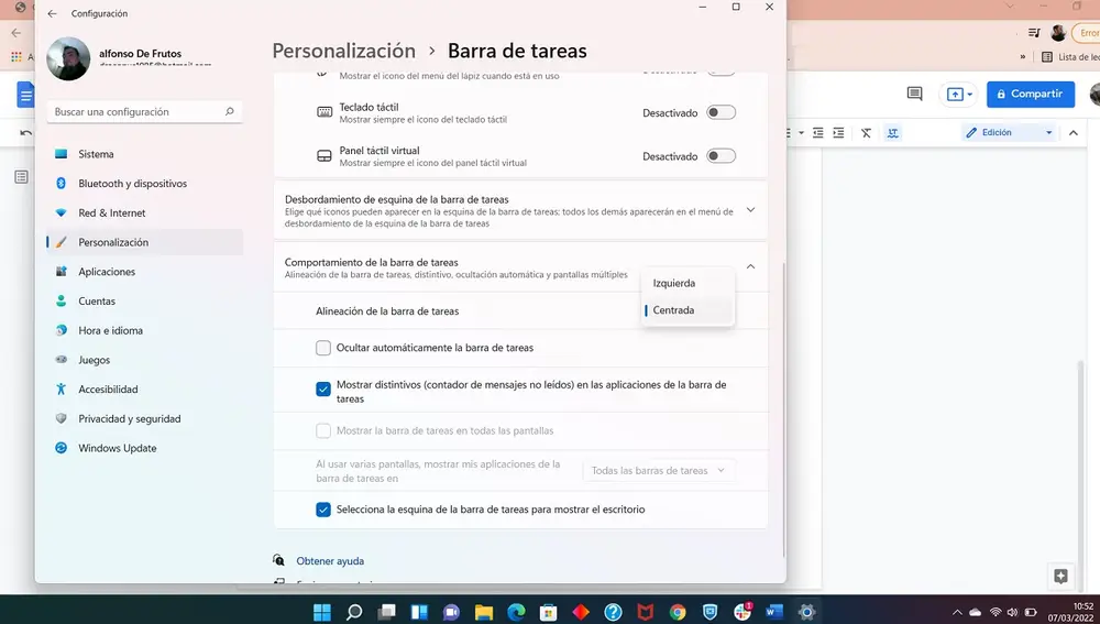 Pasos Windows 11