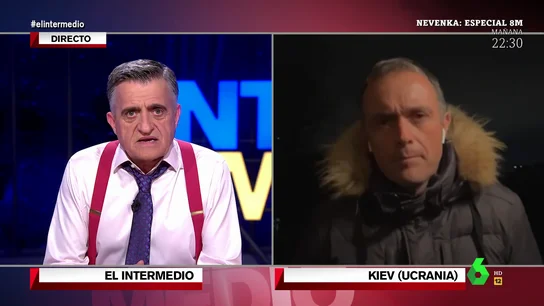 Mikel Ayestarán explica cómo consigue dormir en Kiev: "Era la ciudad de la luz y ahora es la de las tinieblas" Mikel Ayestarán explica cómo consigue dormir en Kiev: "Era la ciudad de la luz y ahora es la de las tinieblas"