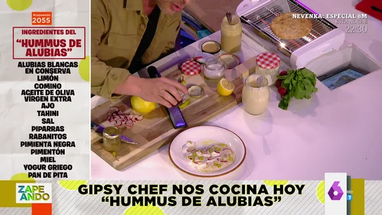 La receta de Gipsy Chef de hummus de alubias: sabroso, saludable y fácil La receta de Gipsy Chef de hummus de alubias: sabroso, saludable y fácil