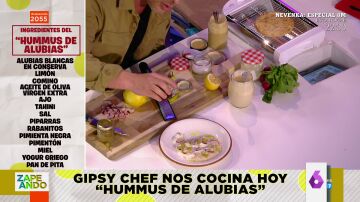 La receta de Gipsy Chef de hummus de alubias: sabroso, saludable y fácil
