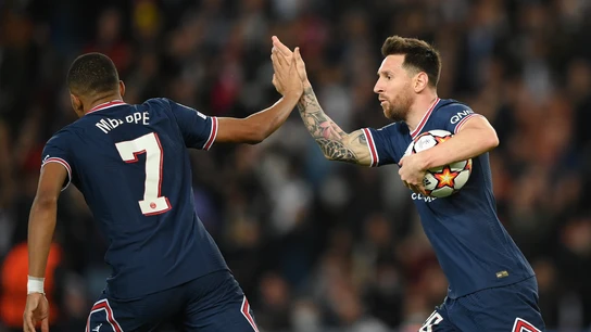 Messi y Mbappé Messi y Mbappé