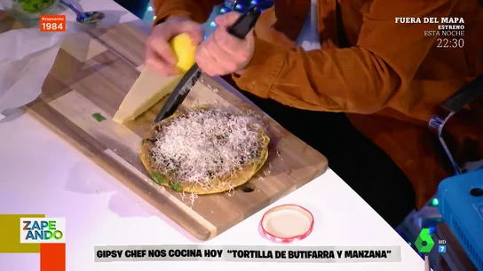 Tortilla de butifarra y manzana con curry: el plato estrella de Gipsy Chef que cautiva a los zapeadores Tortilla de butifarra y manzana con curry: el plato estrella de Gipsy Chef que cautiva a los zapeadores