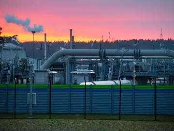  Planta de procesamiento de gas natural ruso en Lubmin, Alemania