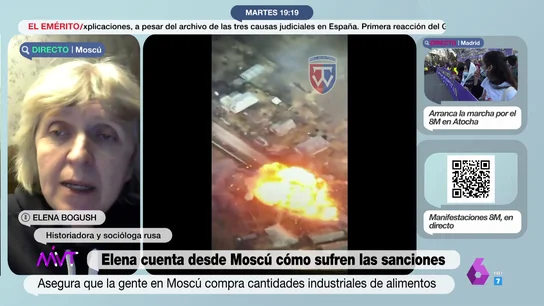 Así vive las sanciones a Rusia una ciudadana de Moscú: "No puedo comprar la medicina que uso a diario" Así vive las sanciones a Rusia una ciudadana de Moscú: "No puedo comprar la medicina que uso a diario"